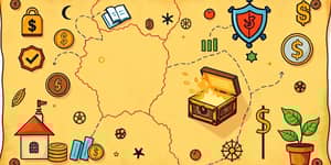 Seu Mapa do Tesouro Financeiro Pessoal