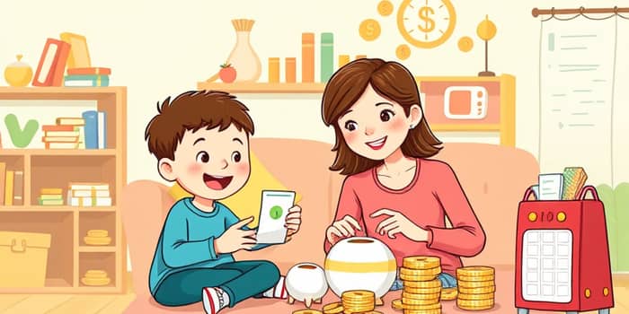 Educação Financeira Infantil: Ensine seus Filhos a Lidar com Dinheiro